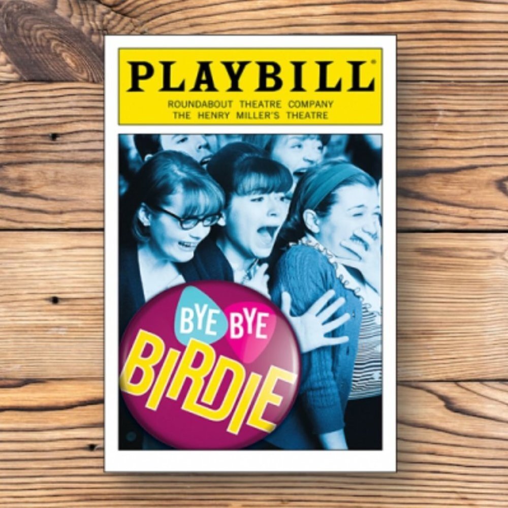 Bye Bye Birdie‎ Playbill Broadway Musical Refrigerator Fridge Locker Magnet